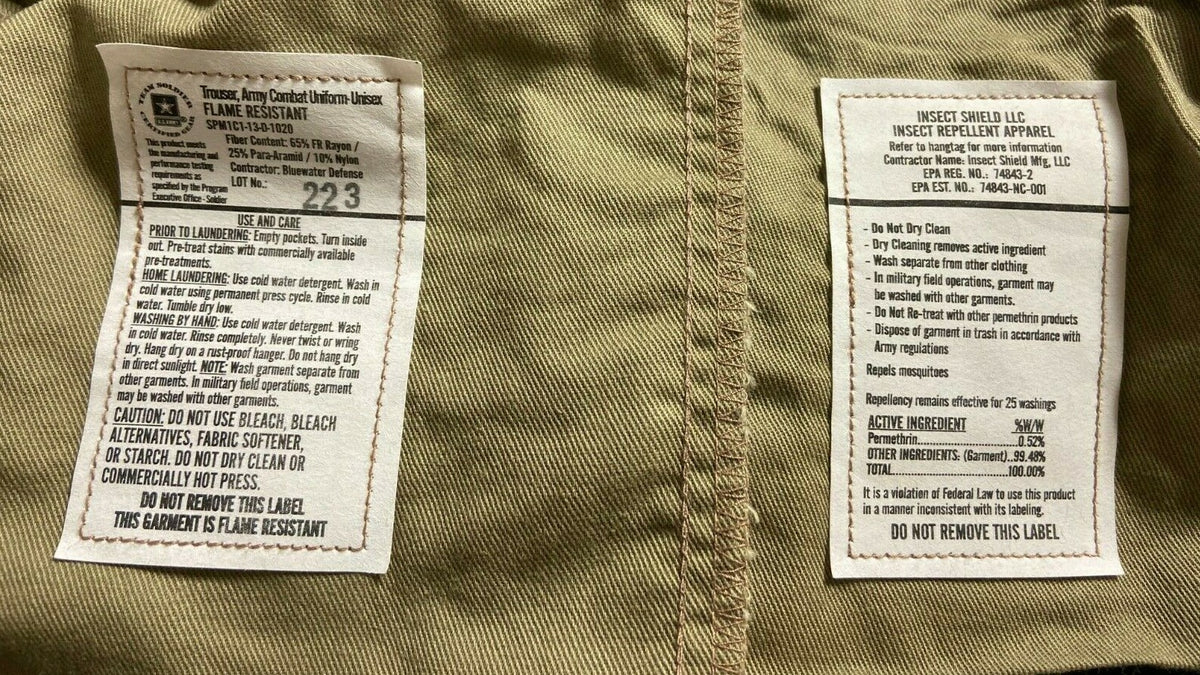 SCORPION OCP FLAME RESISTANT ,ARMY COMBAT UNIFORM TROUSER,SIZE SMALL-SHORT, NWT