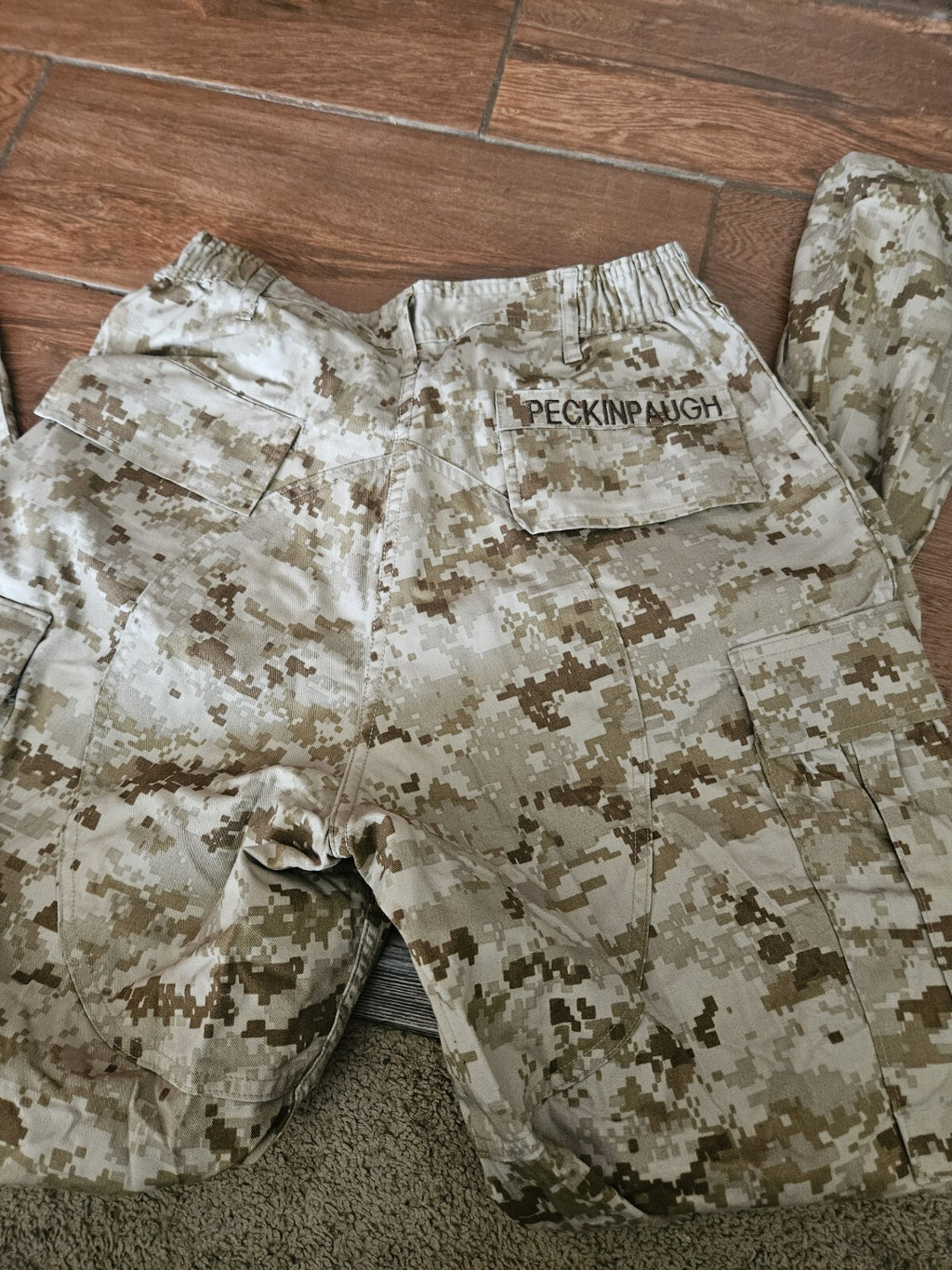 USMC Military Trousers Desert Marpat Camo Pants Issued New Medium Long