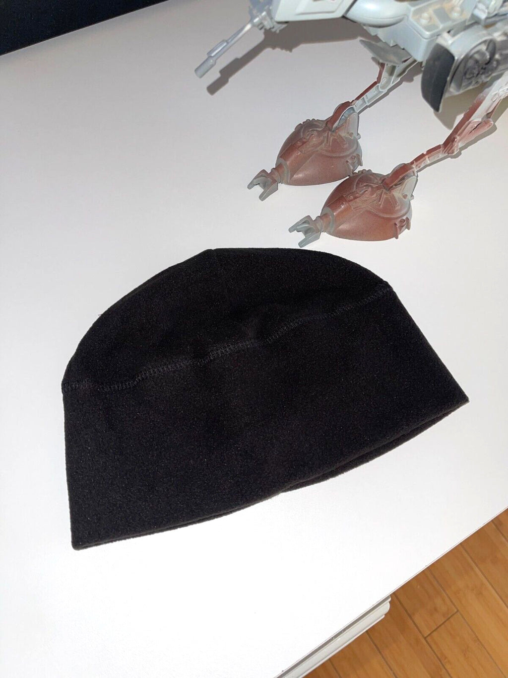 NEW ARMY Fleece Watch Cap Hat BLACK Beanie COLD WEATHER WINTER PT APFU