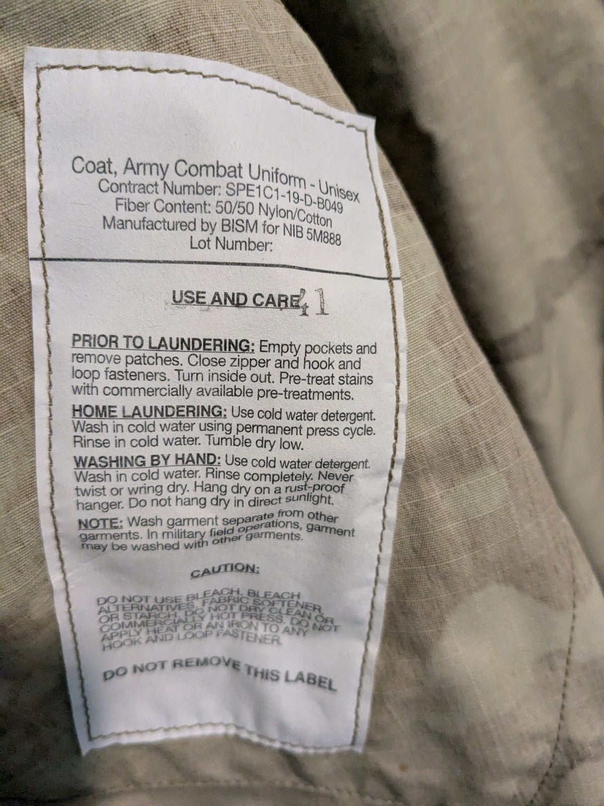 Air Force OCP Standard Uniform Blouse Coat Jacket LARGE SHORT