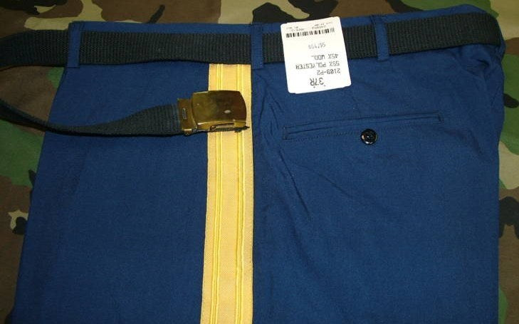 US ARMY DRESS BLUE UNIFORM PANTS TROUSERS ASU TROPICAL BLUE 451 NEW