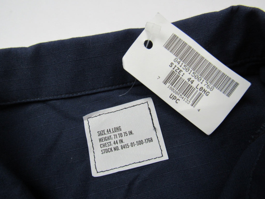 NWT USCG US Coast Guard Coat Operational Dress Uniform Blue Sz 44 Long 2005 USCG