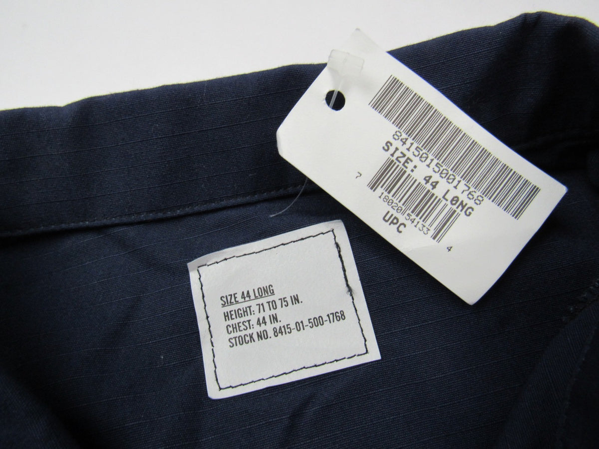 NWT USCG US Coast Guard Coat Operational Dress Uniform Blue Sz 44 Long 2005 USCG