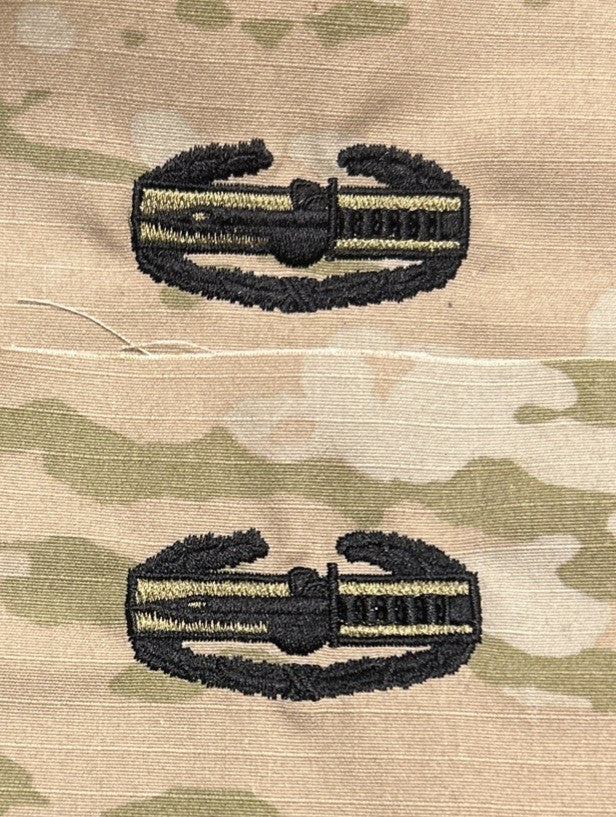 US Army CAB Combat Action Badges (2) OCP Sew On