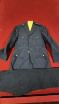 35S Uniform US COAT SERVICE DRESS BLUE US MILITARY AIR FORCE w/ Size L pants NEW