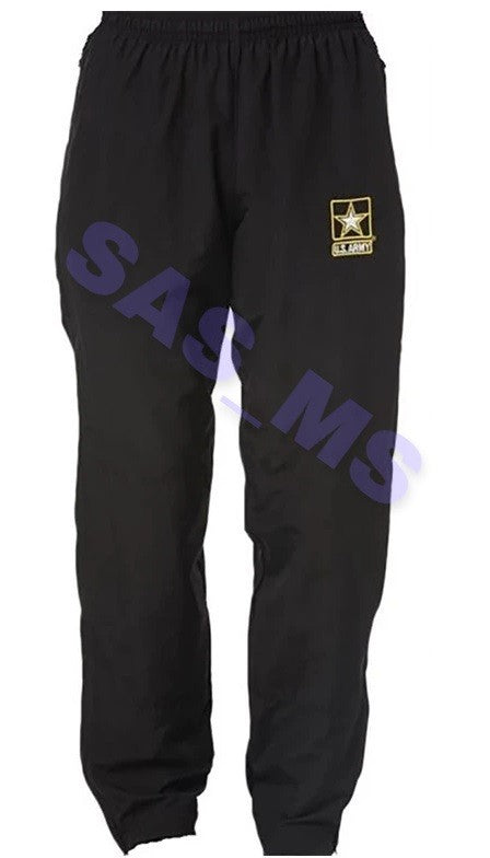 US ARMY BLACK PHYSICAL FITNESS APFU FEMALE PT PANTS LARGE REGULAR NWT