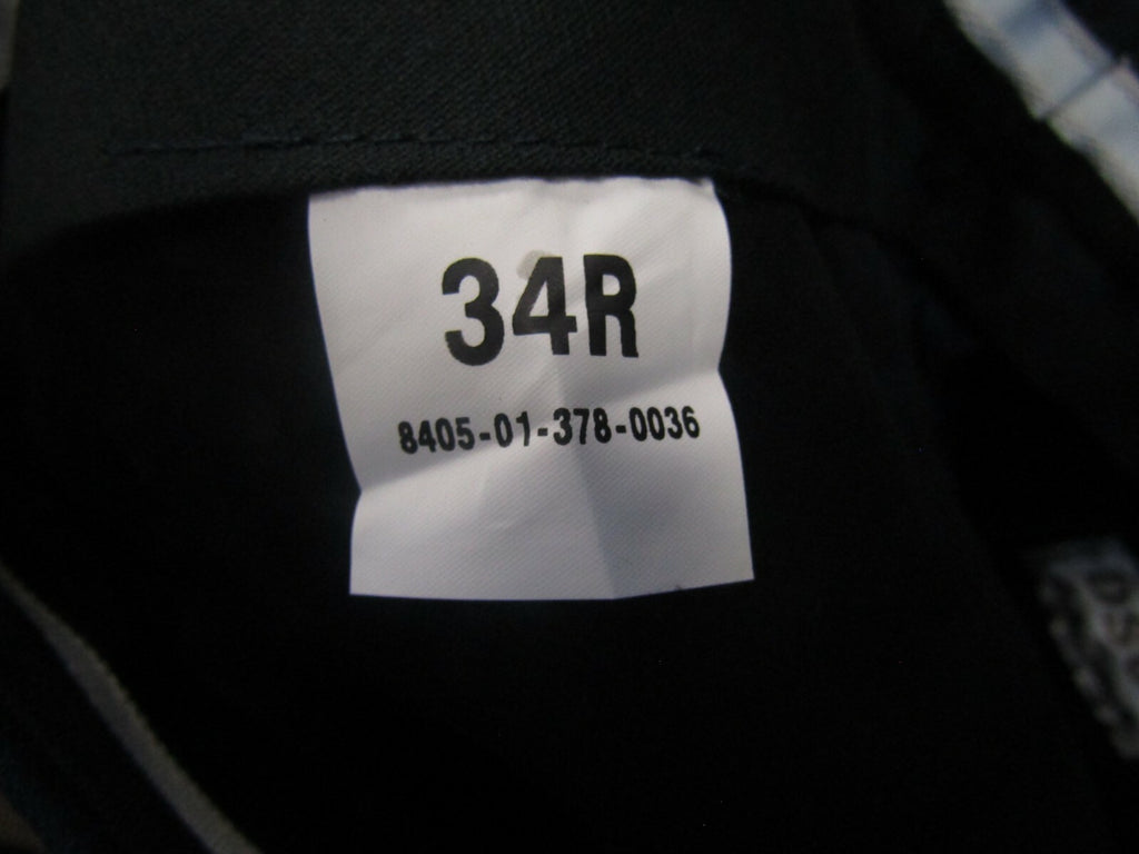NWT US Air Force Blue 1620 Man's Service Trousers 34R Poly/Wool DSCP