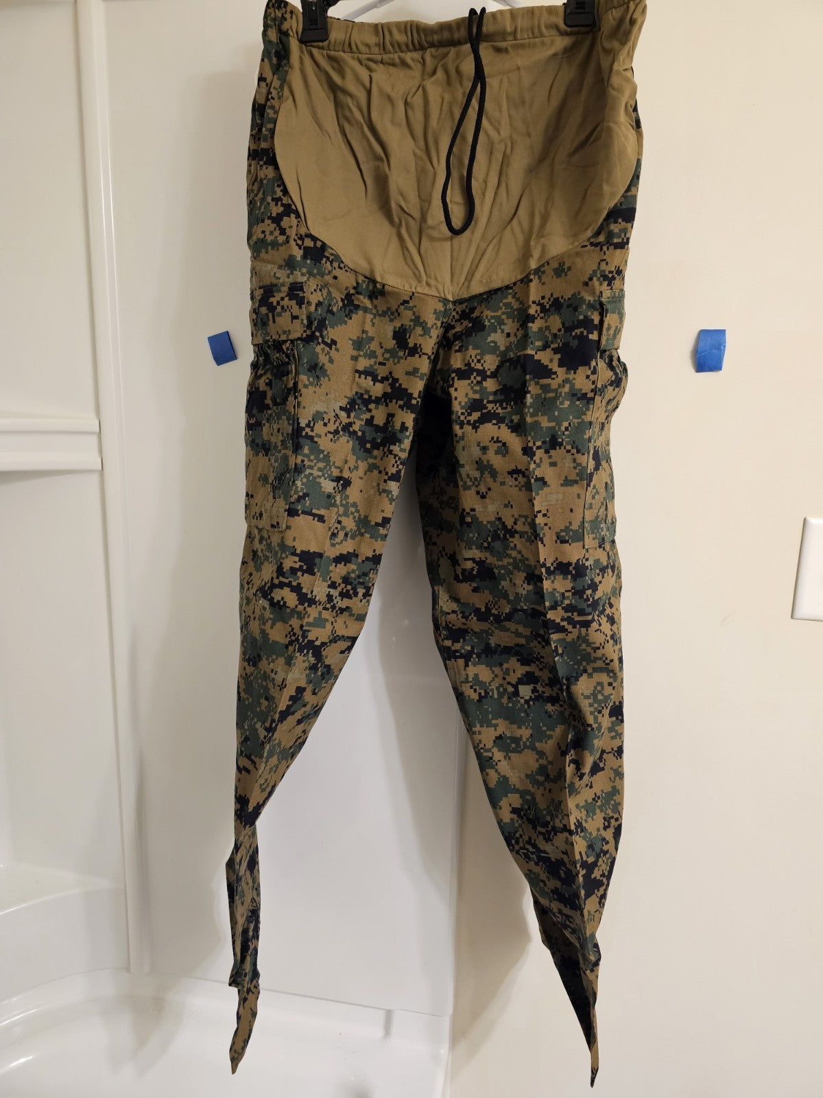 USMC Maternity MARPAT Woodland Combat Utility Uniform Pants Size Large Regular