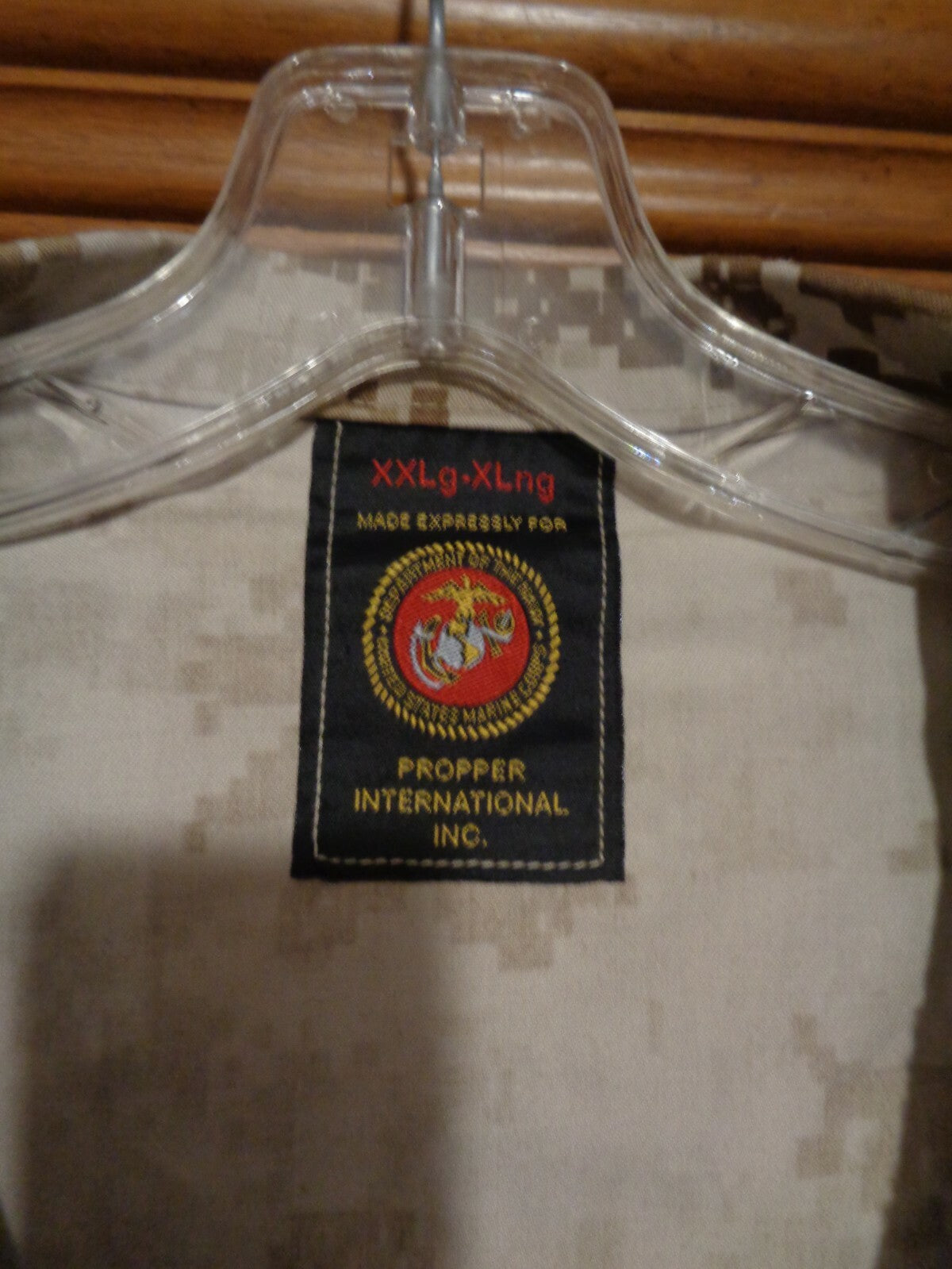 USMC MARPAT SHIRT DESERT TAN MARSOC XX LARGE X LONG NEW WITH TAG XXL XLONG  RARE