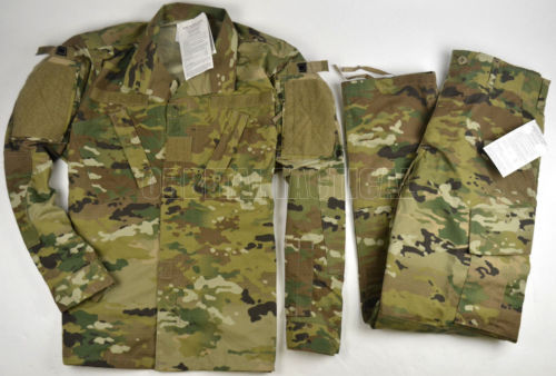New US Army - Air Force OCP Uniform Coat and Trouser Large Long USGI