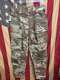 New Medium Short Army Combat Pants W/ CRYE Knee Pad Slots Multicam OCP FR G456