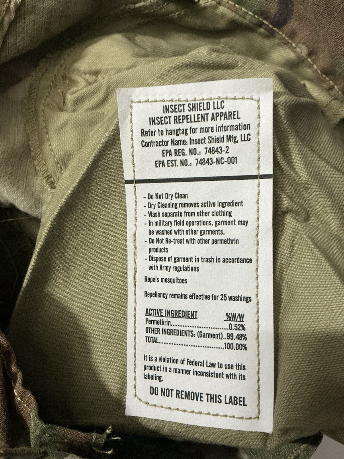 NWT  Army OCP Multicam Combat Trousers Medium/Short Uniform Pants 6775/7989