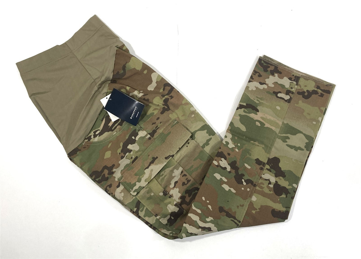 NWT X-SMALL SHORT PROPPER WOMENS ACU MATERNITY UNIFORM TROUSERS OCP F5290 NOHEM