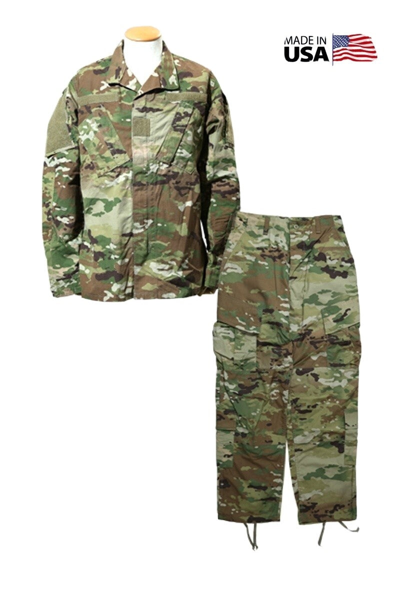 US ARMY/US Air Force New Ocp Scorpion W2 Combat Unifrom(X-SMALL-REGULAR)