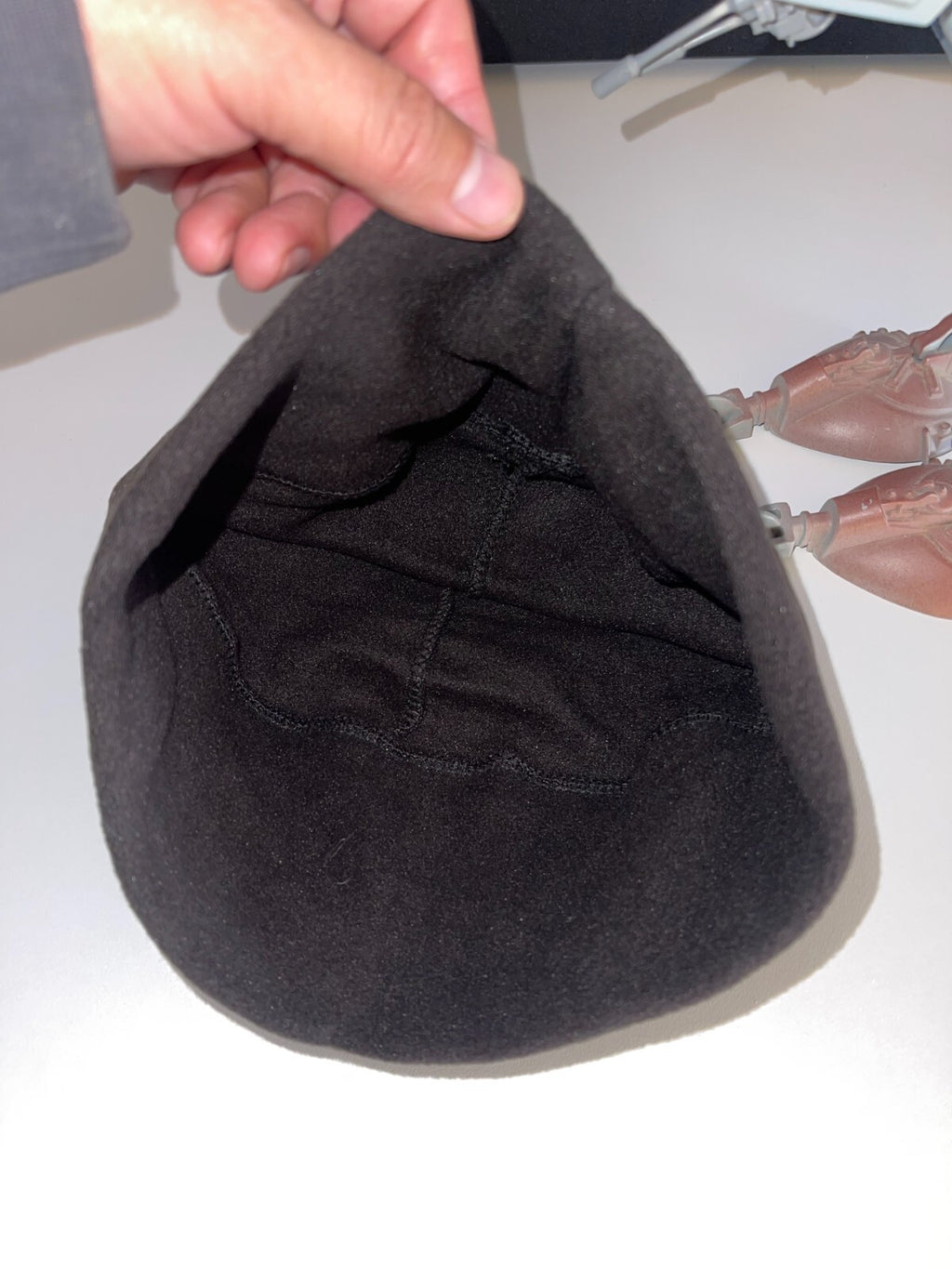 NEW ARMY Fleece Watch Cap Hat BLACK Beanie COLD WEATHER WINTER PT APFU
