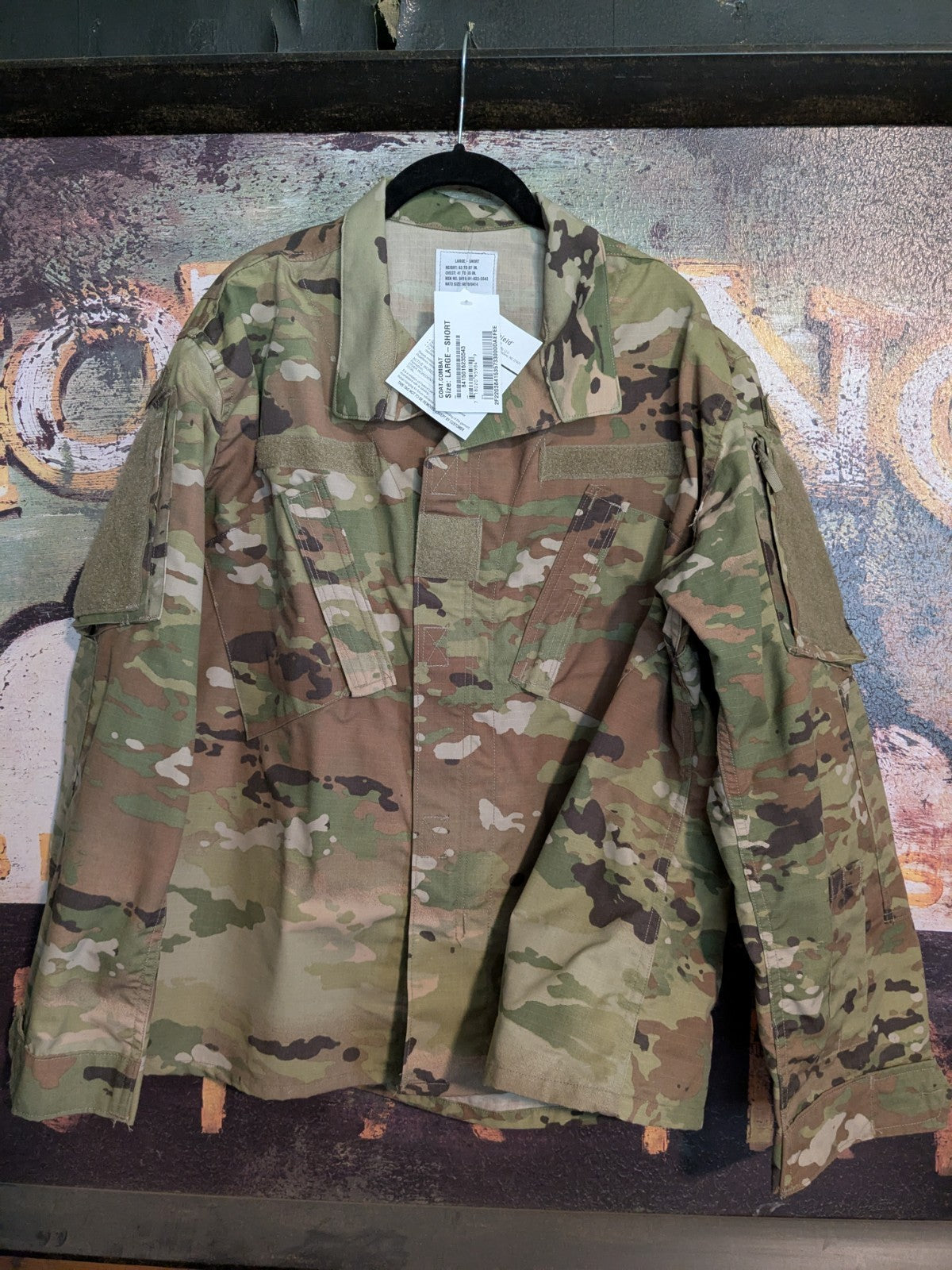 Air Force OCP Standard Uniform Blouse Coat Jacket LARGE SHORT