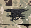 US Navy Special Warfare Badge Sew-On NWU Type III SEAL Trident USN