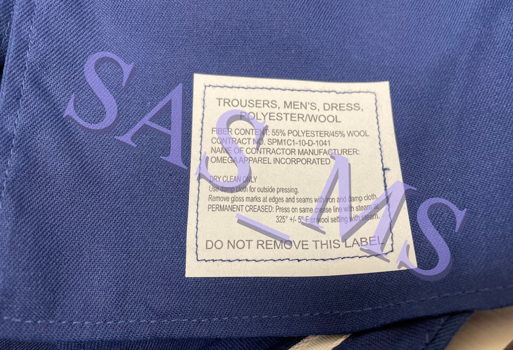 US ARMY MEN'S 33R SERVICE DRESS BLUES ASU UNIFORM PANTS TROUSERS SLACKS NEW