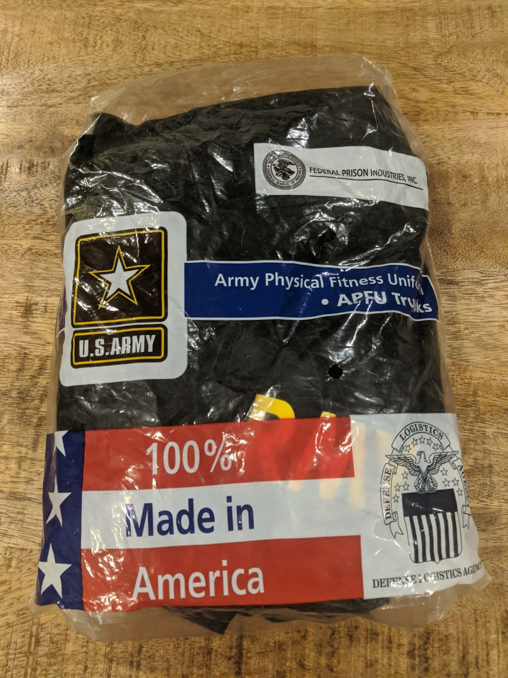US Army PT Physical Fitness Shorts/Pants Black Yellow/Gold APFU XXXL 3XL