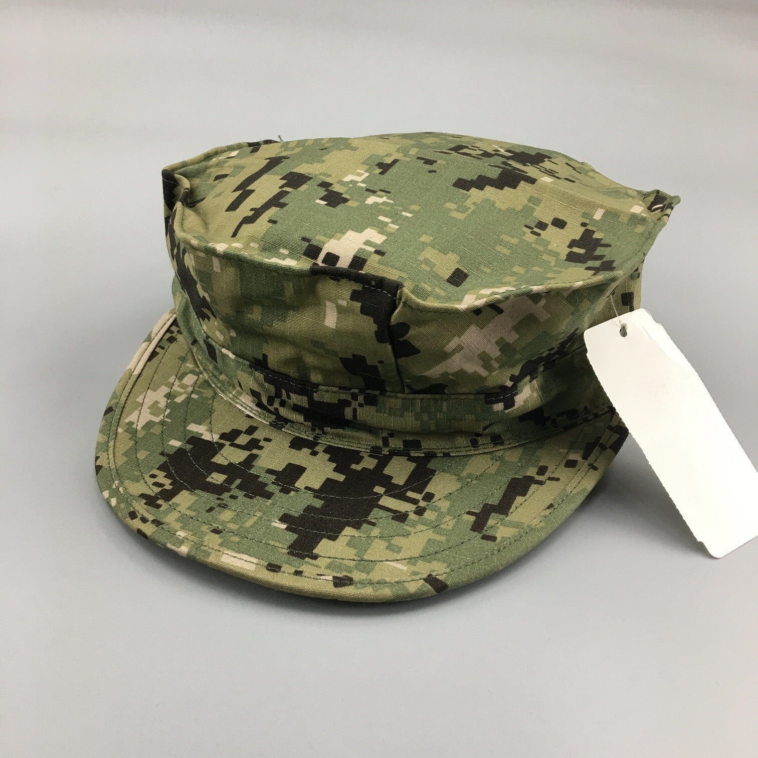 NEW US NAVY NWU Type III AOR2 Woodland UTILITY 8 Point CAP Hat cover 7 1/4
