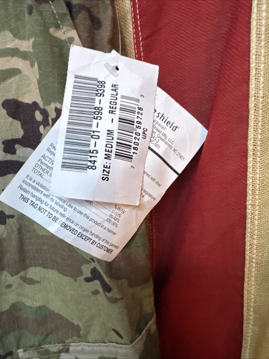 New Medium Regular Army USAF FR OCP Combat Uniform Pants Trouser Multicam G460