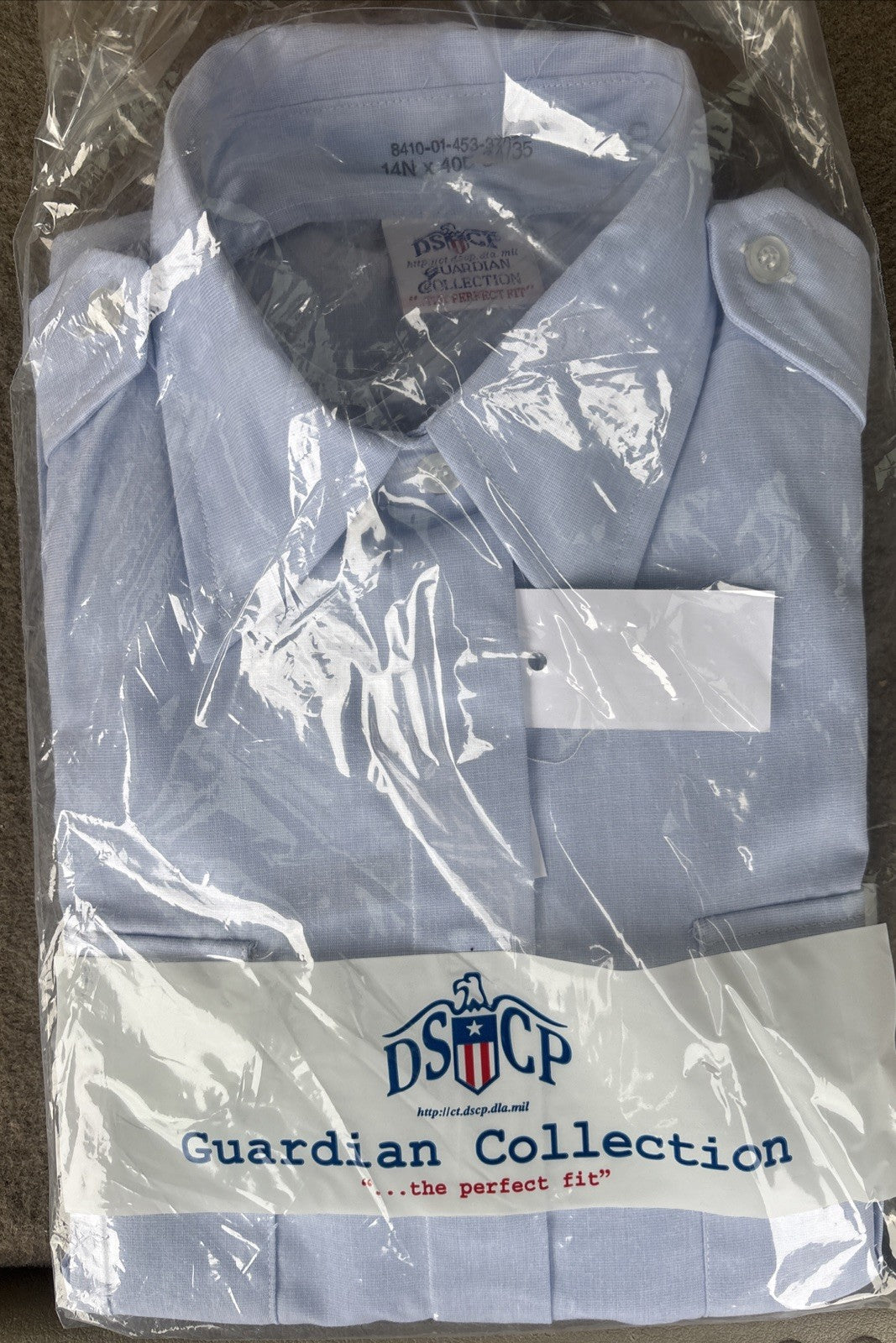 FEMALE WOMEN’S USCG COAST GUARD 1550 BLUE LONG SLEEVE SHIRT TUCK IN