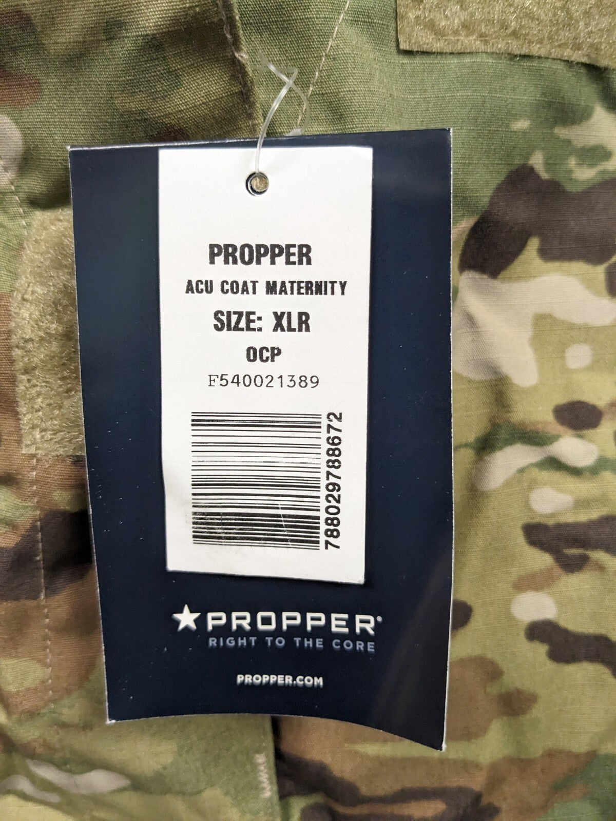 PROPPER F5400 Womens ACU Coat Maternity - X-Large Regular - OCP - NEW WITH TAGS