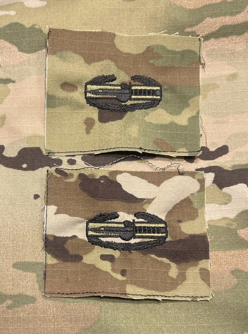 US Army CAB Combat Action Badges (2) OCP Sew On
