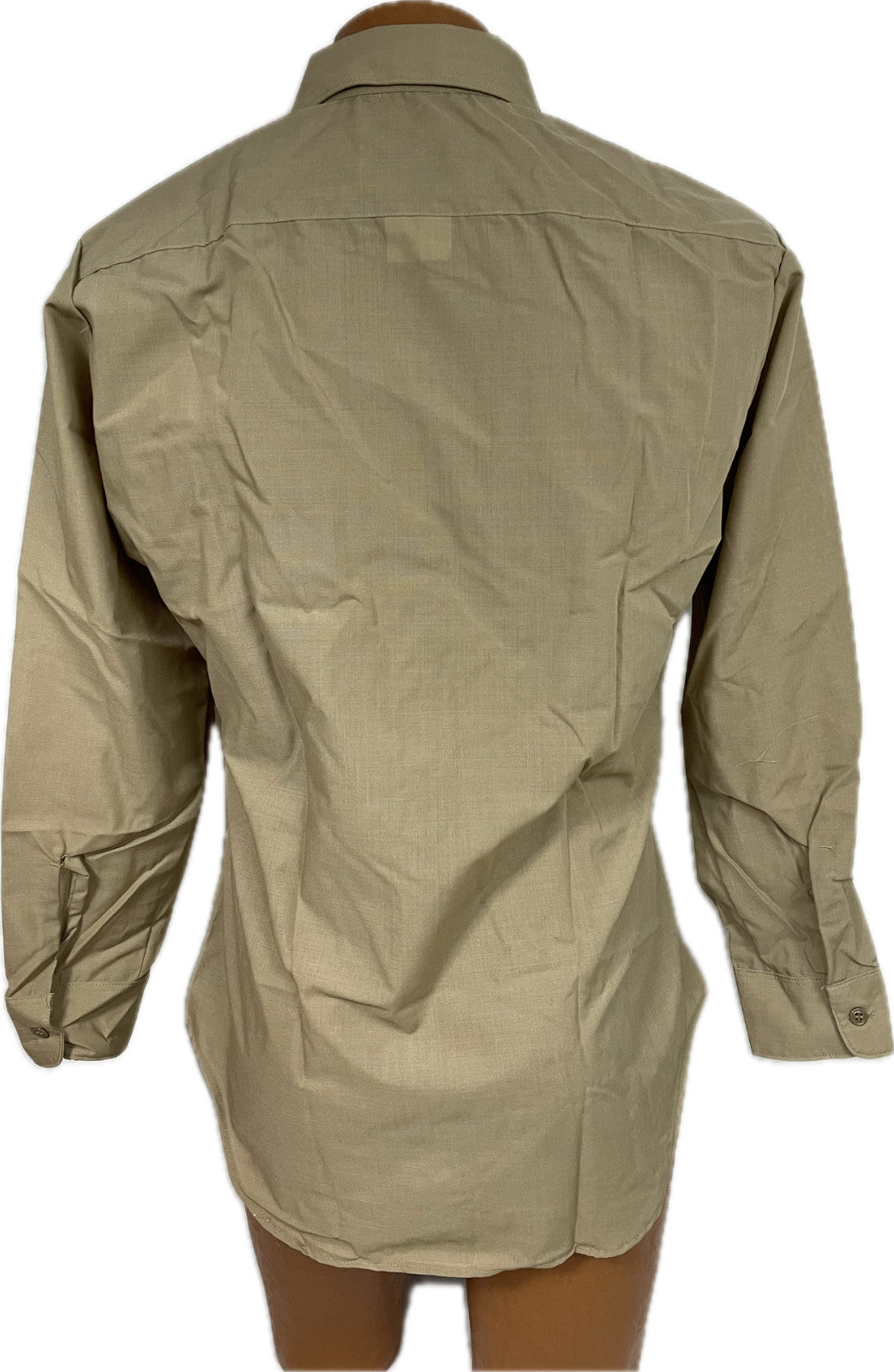 NEW USMC Marine Corps Military Khaki 2122 Long Sleeve Shirt Men's Size 15.5 x 35