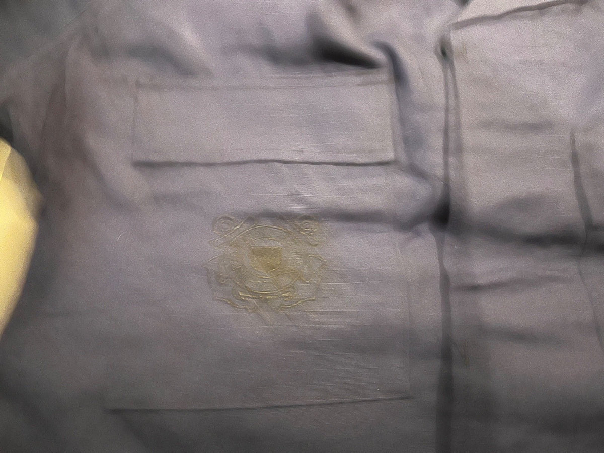 uscg  odu shirt, us made 2008 new old stock,  SMALL/MEDIUM, 37 short