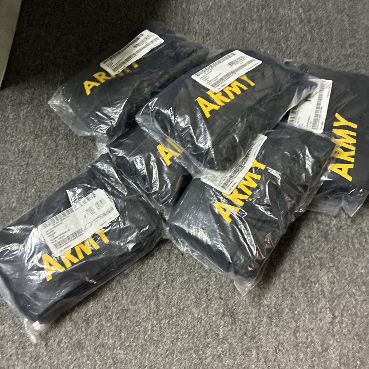 APFU Shorts Medium Army Black and Gold PT Physical Fitness USGI NEW