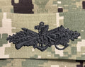 US Navy Seabee Combat Warfare Specialist Badge NWU Type III Sew-On SCWS USN