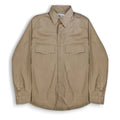 NEW 16 34/35 R'C' - US Army Heritage Tan 566 Men's AGSU Long Sleeve Dress Shirt
