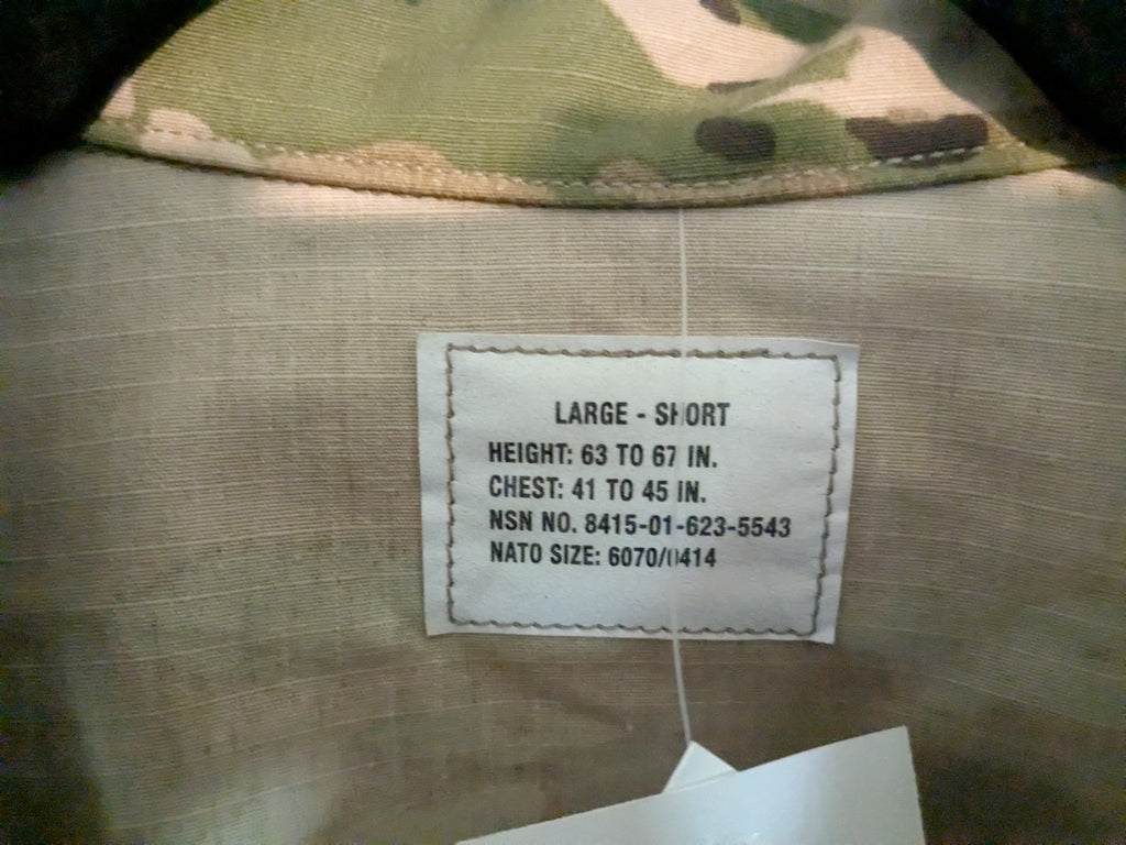 Air Force OCP Standard Uniform Blouse Coat Jacket LARGE SHORT