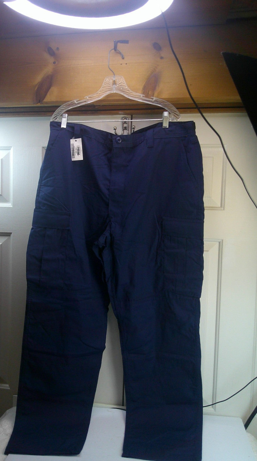 USCG Coast Guard Pants BLUE3362  SzX LG/LONG Operational Trousers DressRipstop