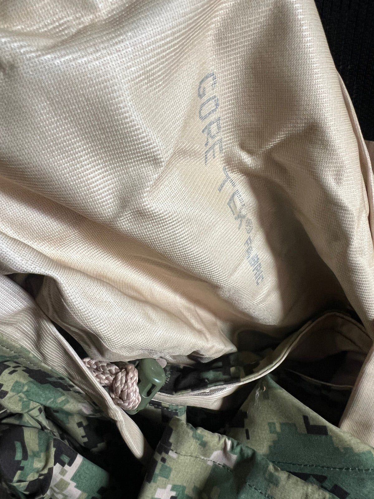 US Navy Wet/Cold Weather NWU Type III Woodland Parka