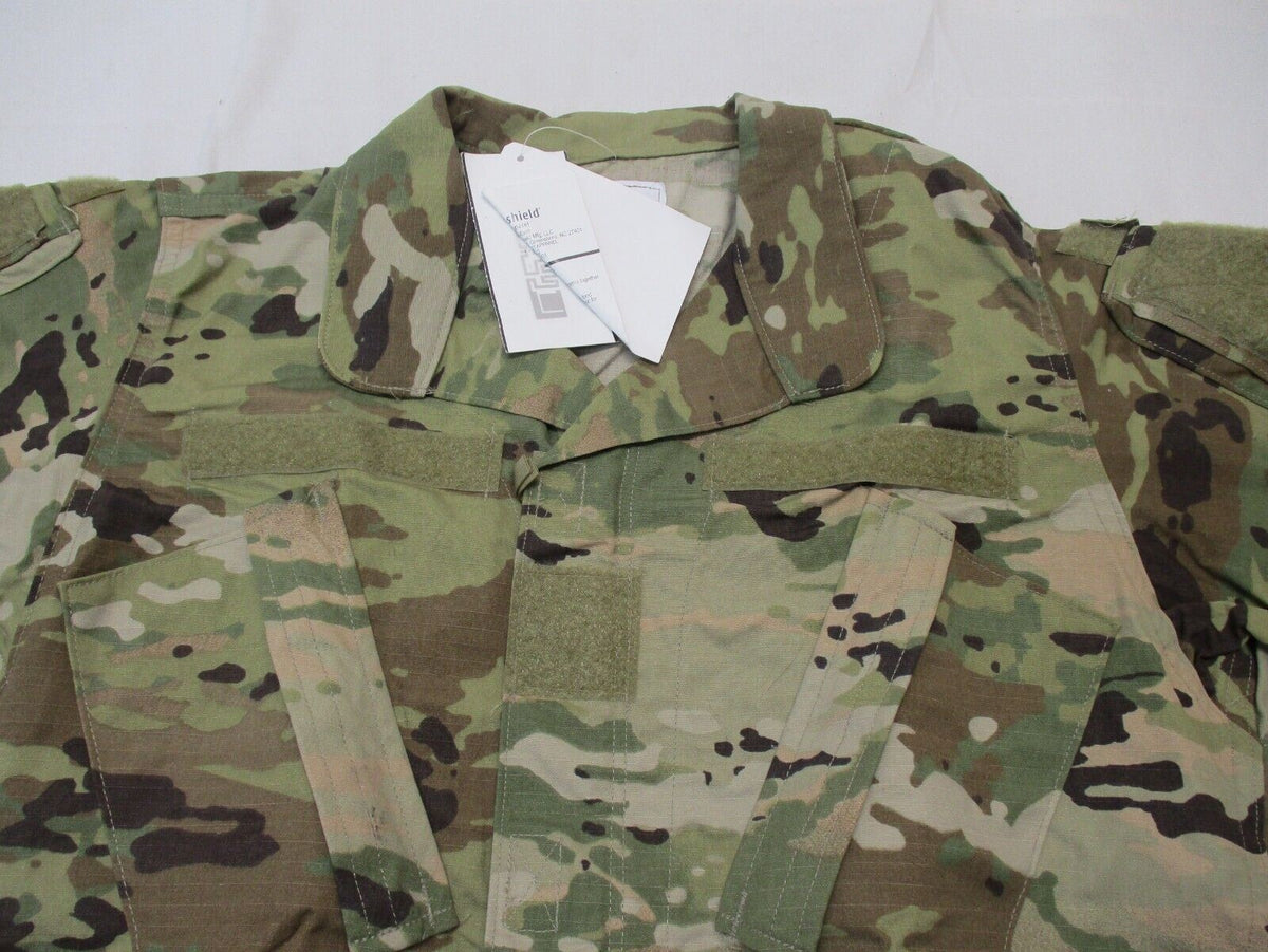 USGI COAT FEMALE UNIFORM SHIRT ARMY COMBAT UNIFORM OCP SCORPION TOP INSECT GUARD