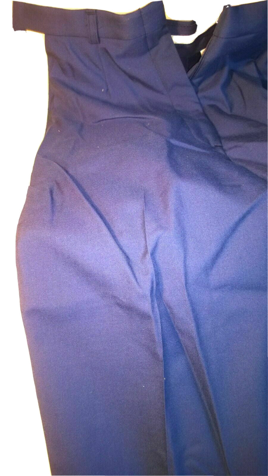 US Army Men's ASU Dress Blues Service Uniform Braided Pants/Slacks Size 44R