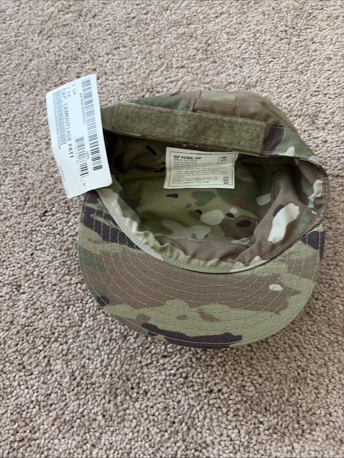 ARMY OCP Patrol CAP 7 1/4 Original MULTICAM USGI COVER/Hat  NWT