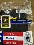 NEW Black & Gold Army PT Shorts Trunks APFU Physical Fitness Uniform Small