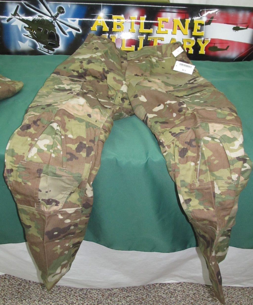 NEW- ARMY ADVANCED COMBAT PANTS W/ CRYE KNEE PAD SLOTS OCP- MED SHORT
