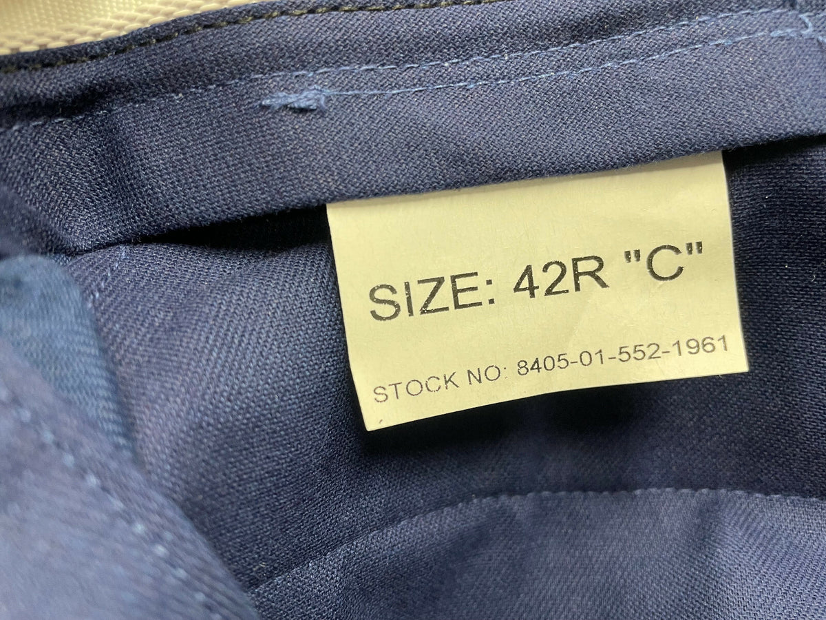 US ARMY MEN'S 42R SERVICE DRESS BLUES ASU UNIFORM PANTS TROUSERS SLACKS NEW