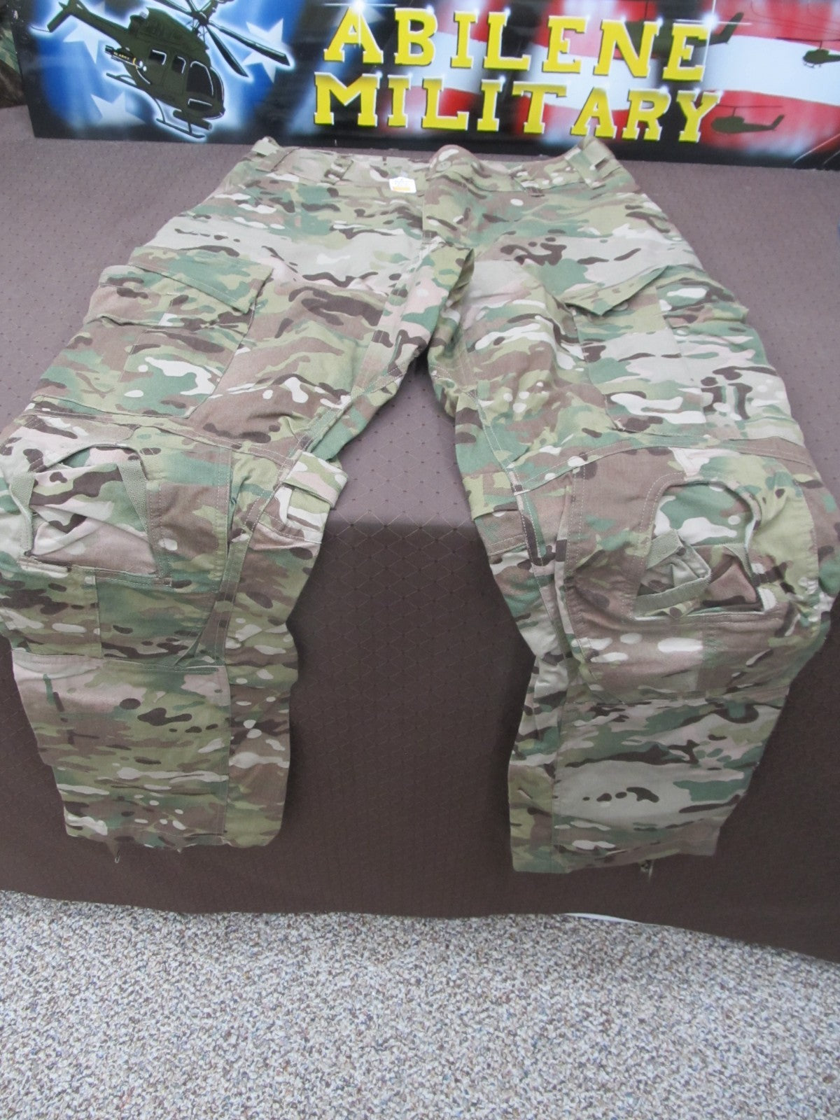 NEW- ARMY ADVANCED COMBAT PANTS W/ CRYE KNEE PAD SLOTS OCP- MED LONG