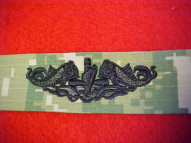 US Navy -  Type III Type 3 Submarine Warfare (Dolphins) breast patch for  blouse