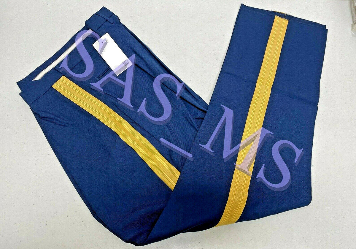 US ARMY MEN'S 39R SERVICE DRESS BLUES ASU UNIFORM PANTS TROUSERS SLACKS NEW