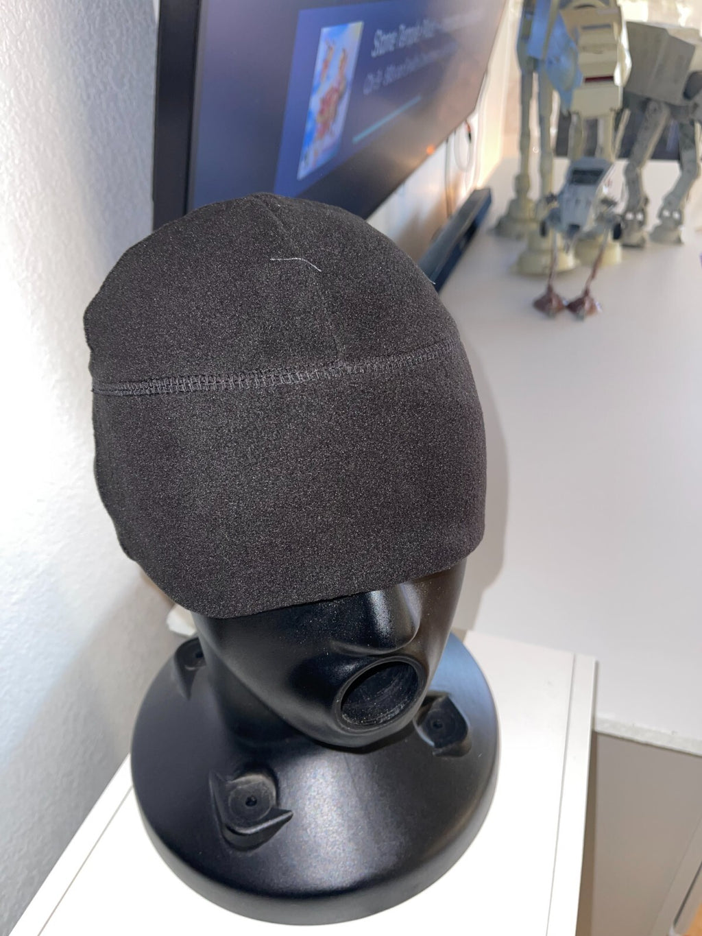 NEW ARMY Fleece Watch Cap Hat BLACK Beanie COLD WEATHER WINTER PT APFU