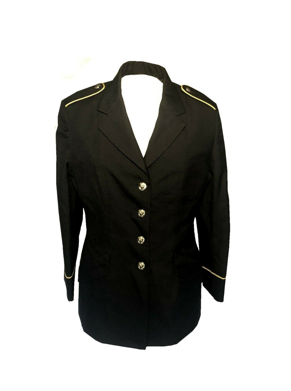 WOMEN'S 8WP US ARMY MILITARY SERVICE DRESS BLUE BLUES ASU UNIFORM COAT JACKET
