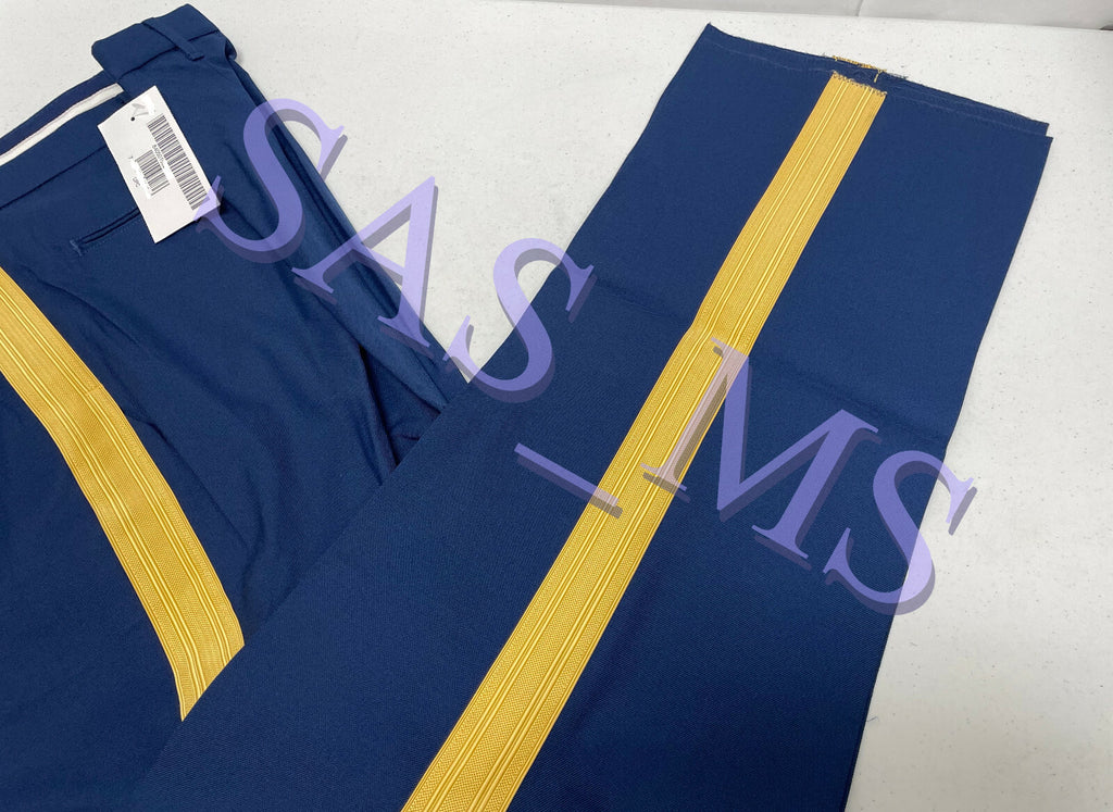 US ARMY MEN'S 42R SERVICE DRESS BLUES ASU UNIFORM PANTS TROUSERS SLACKS NEW