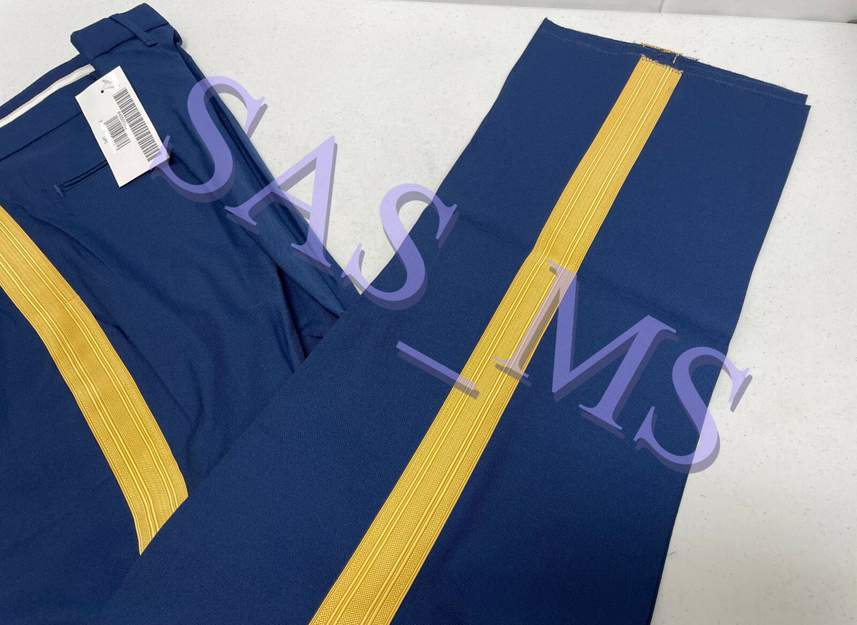 US ARMY MEN'S 42R SERVICE DRESS BLUES ASU UNIFORM PANTS TROUSERS SLACKS NEW