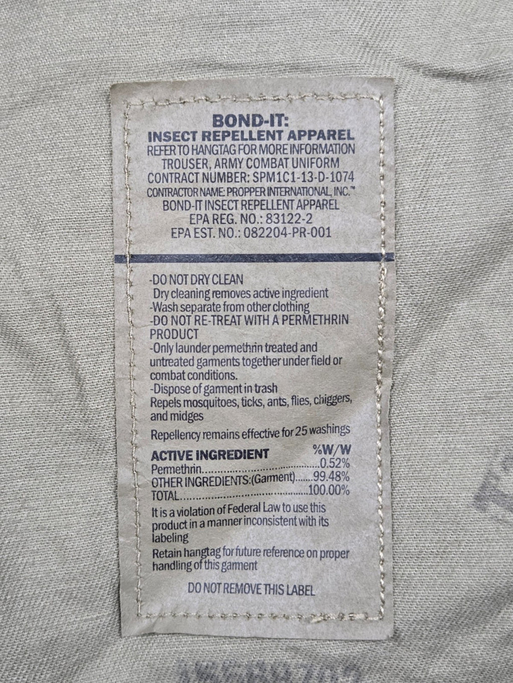 Medium Regular Army FRACU OCP Combat Trousers Pants Flame Resistant Type III New